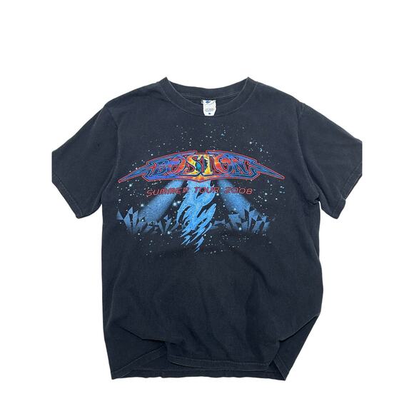 2008 Boston Summer Tour Anvil T-Shirt - Picture 1 of 3